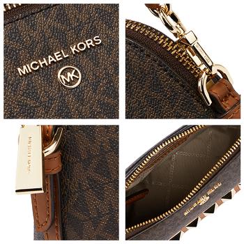 PRIVATE WHITE V.C., Michael Kors | MK 女包 迈克·科尔斯（MICHAEL KORS） 棕色拼接单肩挎包 32H1GT9C3V BRN ACORN商品图片 