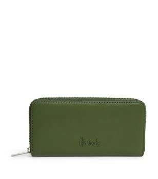 Harrods | Leather Kensington Zip-Around Wallet 