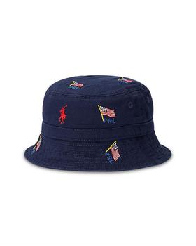 商品Boys' Flag Cotton Twill Bucket Hat - Baby图片