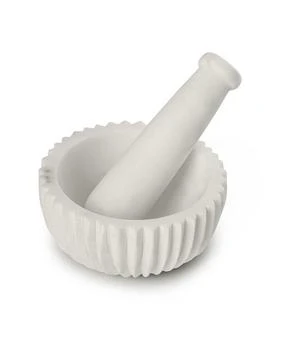 GAURI KOHLI | Milan Marble Mortar Pestle,商家Bloomingdale's,价格¥276