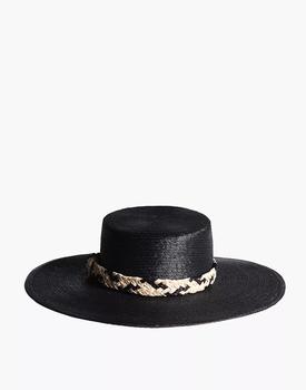 Madewell | ASN Straw Astoria Wide-Brimmed Hat商品图片,8.5折