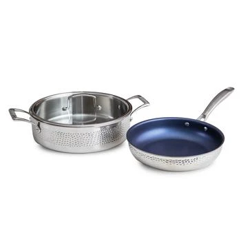 Blue Jean Chef | Blue Jean Chef 3-Piece Stainless Steel Cookware Set,商家Premium Outlets,价格¥820