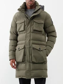 推荐Branksome quilted shell long coat商品