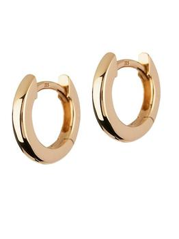 商品Apres | Plain Sorrento 14K Yellow Gold Huggie Hoop Earrings,商家Saks Fifth Avenue,价格¥3583图片