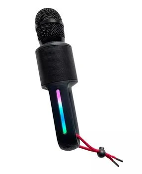 Singing Machine | Portable, Handheld Bluetooth Karaoke Microphone and Speaker with Synchronized Lights and 22 Professional Vocal Effects,商家Macy's,价格¥265