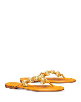 Tory Burch | Women's Capri Beaded Thong Sandals商品图片,6折, 独家减免邮费