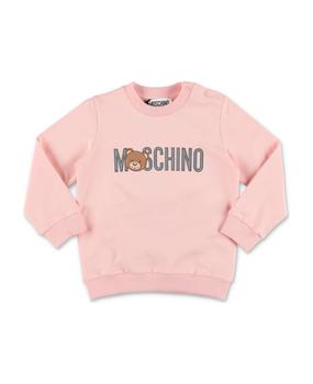 冬装莫斯奇诺卫衣, Moschino | Moschino Felpa Rosa In Cotone商品图片 