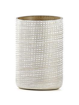商品Labrazel | Woven Platinum Brush Holder,商家Saks Fifth Avenue,价格¥1511图片