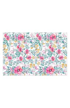 商品Sweet Spring Bouquet 96-Piece Tile Sticker Set图片