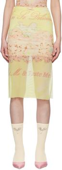 商品Nodress | 黄色 Angel Cake 半身裙,商家SSENSE CN,价格¥752图片