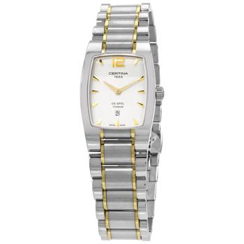 Certina | Certina DS Spel White Dial Ladies Watch C012.309.55.037.00商品图片,7.5折, 满$275减$25, 满减