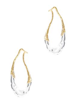 商品Alexis Bittar | Dream Rain Lucite and 14kt gold-plated earrings,商家Harvey Nichols,价格¥2075图片