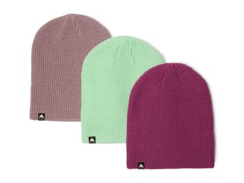 商品Burton | Recycled DND Beanie - 3-Pack (Little Kids/Big Kids),商家Zappos,价格¥137图片