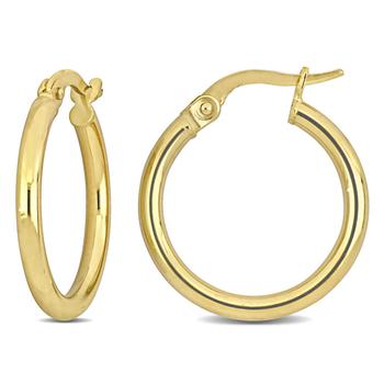 商品Amour 20mm Hoop Earrings in 14k Yellow Gold图片