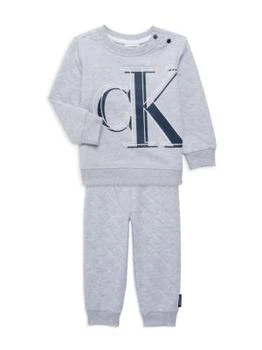 Calvin Klein | ​Baby Boy’s 2-Piece Quilted Crewneck & Joggers Set 5.9折