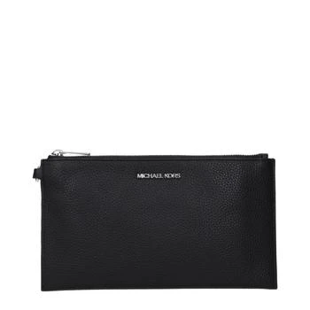 Michael Kors | Michael Kors Black Leather Clutch Bags,商家Siebentaschen,价格¥1462