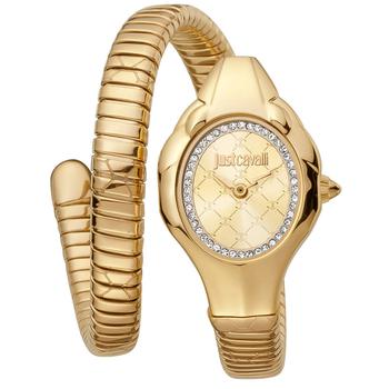 推荐Just Cavalli Serpente Corto Gold-tone Dial Ladies Watch JC1L186M0025商品