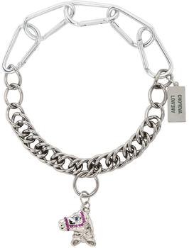 CHOPOVA LOWENA | SSENSE Exclusive Silver Horse Pendant Necklace商品图片,5.4折, 独家减免邮费