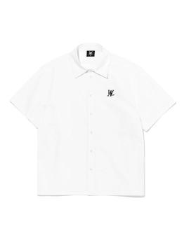 essentials短袖, WOOALONG | Signature Essential Short Sleeve Shirt White商品图片 