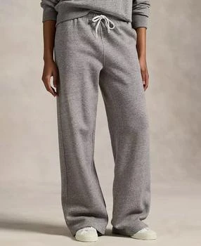 Ralph Lauren | Women's Drawstring Fleece Wide-Leg Sweatpant,商家Macy's,价格¥1093