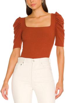 Free People | Night Lily Top in Sienna商品图片,6折