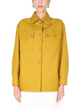 推荐Alberta Ferretti Women's  Yellow Other Materials Trench Coat商品