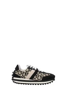 Salvatore Ferragamo | Sneakers iulia Fabric Black Beige 4.5折