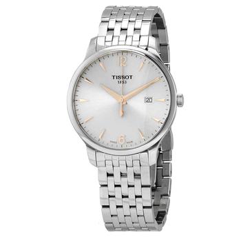 Tissot | Tissot Tradition Quartz Silver Dial Mens Watch T063.610.11.037.01商品图片,6.3折