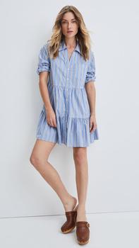 VERONICA BEARD精选, VERONICA BEARD | Veronica Beard Atari Dress Blue商品图片 