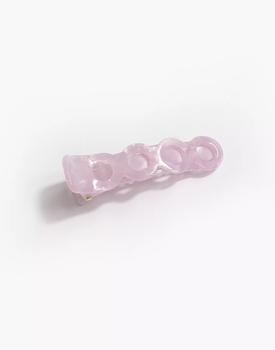 Madewell | Winona Irene Circle Alligator Hair Clip in Lychee商品图片,