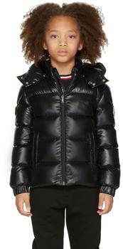 moncler kids, Moncler | Kids Black Down Spider-Man Narzin Jacket商品图片 