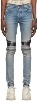 amiri mx1, AMIRI | Blue MX2 Plaid Jeans商品图片 3.1折