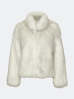 product Fur Delish Jacket in Swiss White image