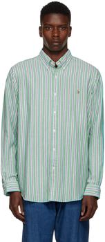 推荐Green Striped Shirt 商品