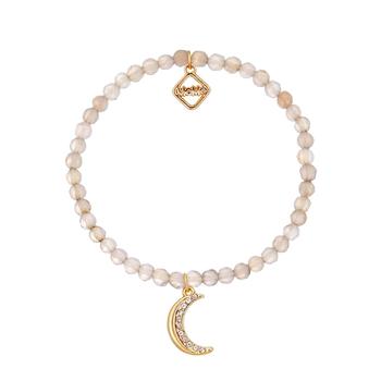 商品MeMe London | Make a wish bracelet - gold,商家别样头等仓,价格¥236图片