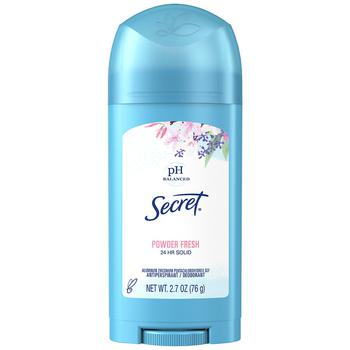商品Secret | Wide Solid Antiperspirant Deodorant Powder Fresh ,商家别样头等仓,价格¥19图片