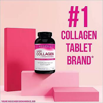 商品 NeoCell | NeoCell Super Collagen + Vitamin C & Biotin (360ct.) ,商家别样头等仓,价格¥199图片