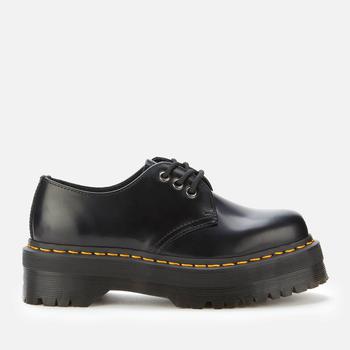 推荐Dr. Martens 1461 Quad Leather 3-Eye Shoes - Black商品
