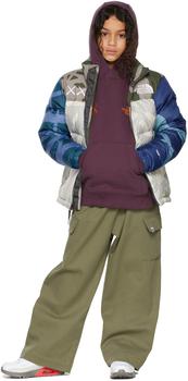 商品 Kids Multicolor KAWS Edition Down 1996 Retro Nuptse Big Kids Jacket ,商家别样头等仓,价格¥1295图片