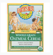 商品Organic Whole Grain Oatmeal Cereal图片