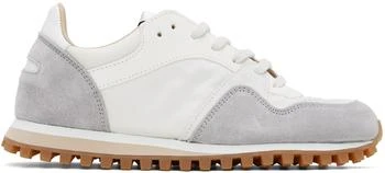 Spalwart | 【瑕疵脏污】White & Gray Marathon Trail Sneakers 4.8折, 独家减免邮费