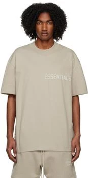 Essentials | Gray Crewneck T-Shirt 额外7折, 包邮包税, 独家减免邮费, 额外七折