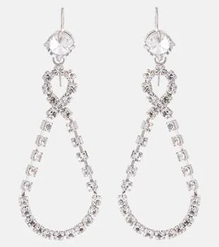  Miu Miu | Crystal pendant earrings,商家别样头等仓,价格¥1855