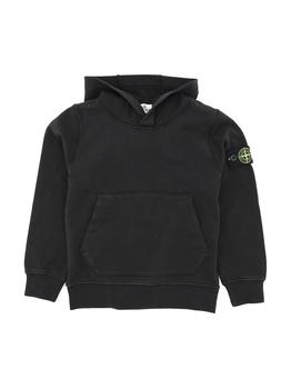 商品Stone Island  | Stone Island Junior Logo Patch Hoodie ,商家别样头等仓,价格¥871图片