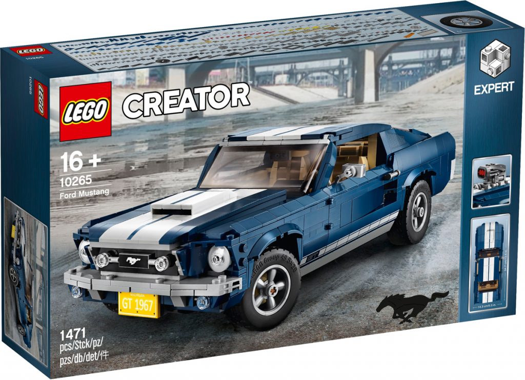 LEGO品牌, 商品包邮 | creator系列野马跑车 10265【G洛杉矶直发】, 价格¥726图片