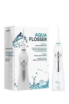 AquaSonic | White Water Flosser with 4 Tips & Travel Pouch,商家别样头等仓,价格¥315