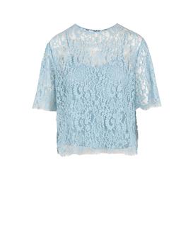 海蓝之谜是什么牌子, Blumarine 蓝色海岸 | Women's Sky Blue Blouse商品图片 4折