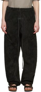 Essentials | Black Polyester Lounge Pants,商家SSENSE CA,价格¥384