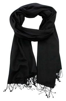 推荐Fringe Trim Cashmere Scarf商品