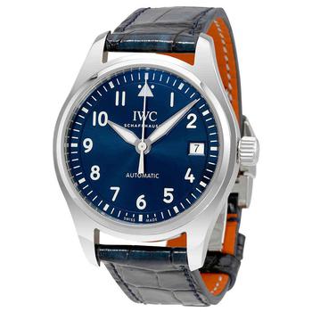 IWC Schaffhausen | Pilots Automatic Midsize Blue Dial Unisex Watch IW324008商品图片,8.2折